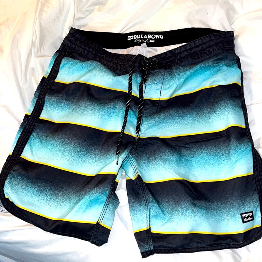 Billabong Striped Swim Shorts